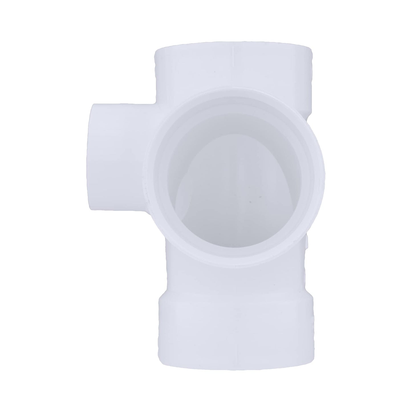 CHARLOTTE PIPE 3 x 3 x 3 x 2 DWV SANIT TEE W/LEFT SI DWV (DRAIN, WASTE AND VENT) (1 Unit Piece)