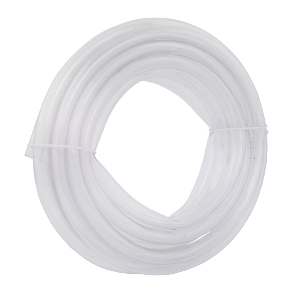 Eastman 1/2 Inch ID (5/8 Inch OD) PVC Clear Vinyl Tubing, 20 Foot Length, 98622