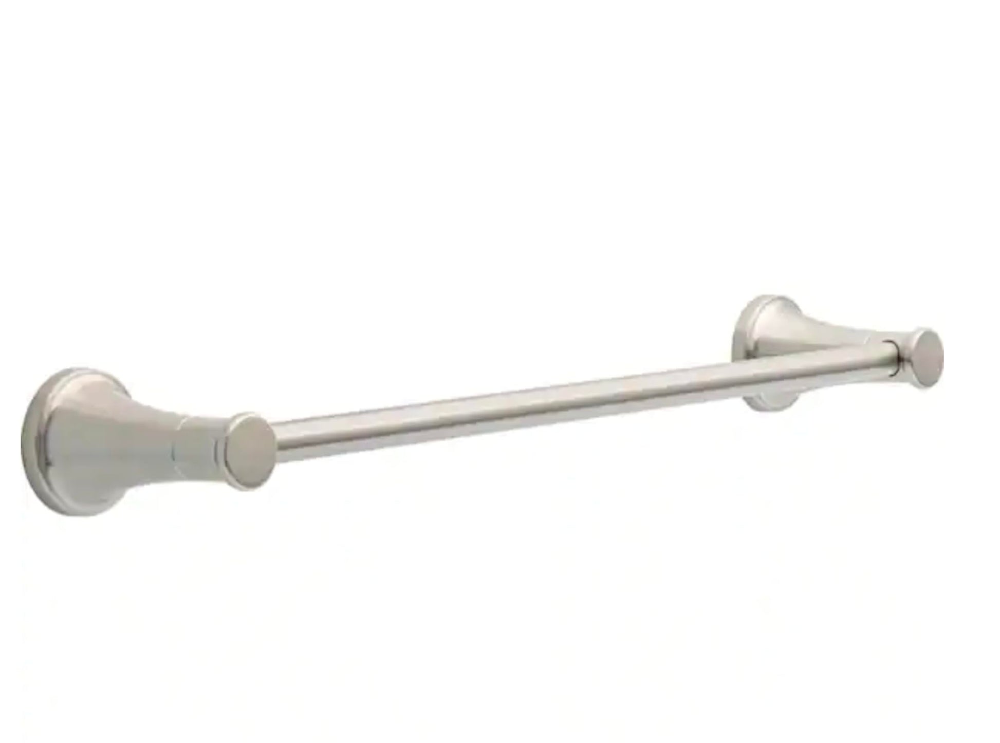 Delta Casara 18 in Wall Mount Towel Bar Bath Hardware Accessory in Brushed Nickel CSA18-BN