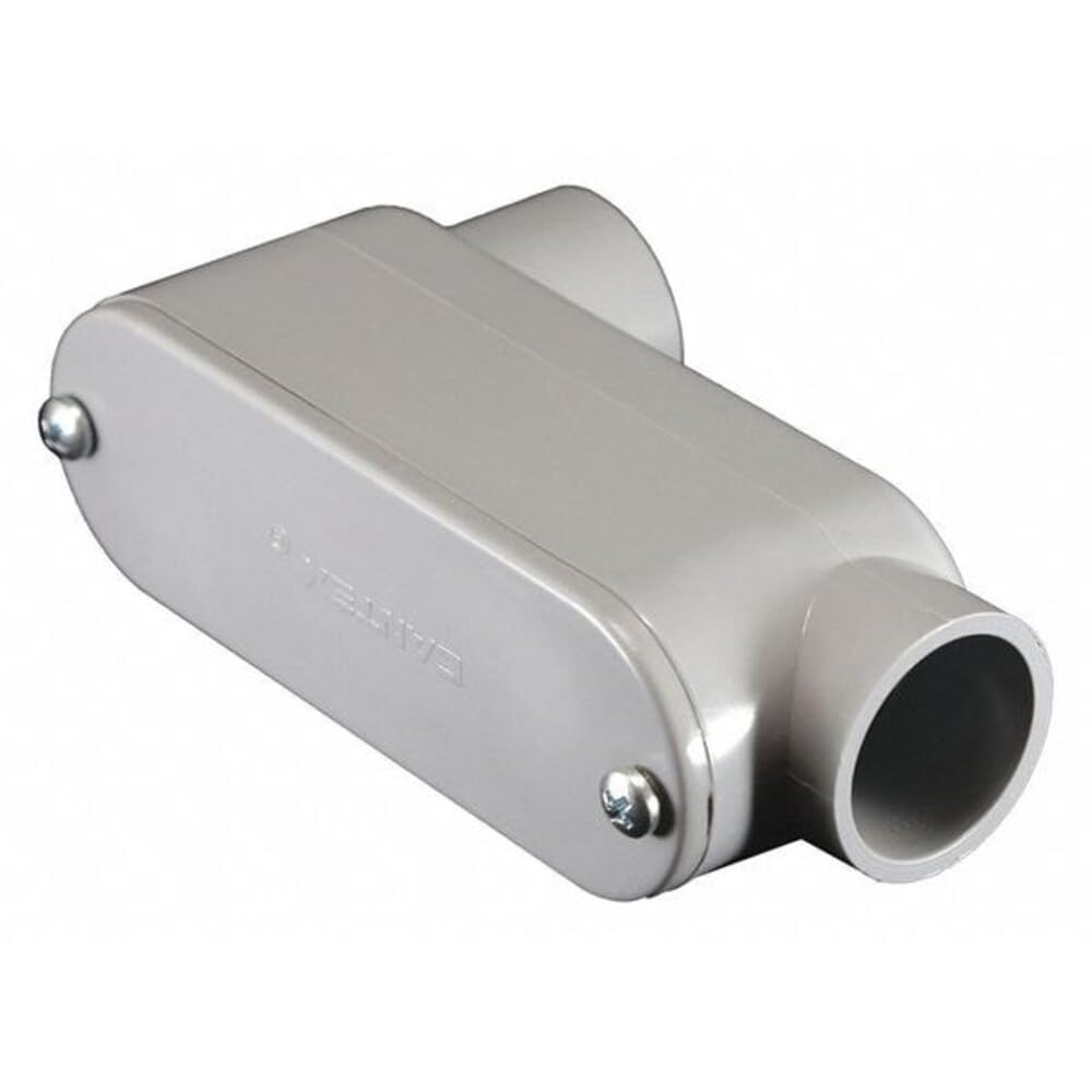 Cantex Conduit Outlet Body,PVC,Trade Size 1in 5133665-1 Each