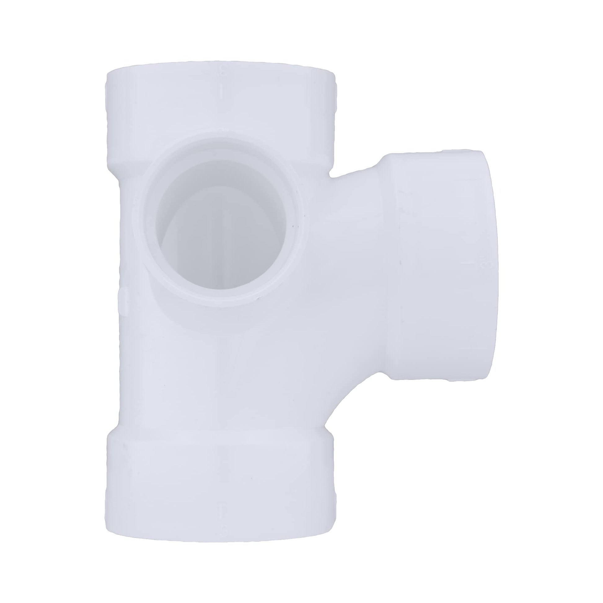 CHARLOTTE PIPE 3 x 3 x 3 x 2 DWV SANIT TEE W/LEFT SI DWV (DRAIN, WASTE AND VENT) (1 Unit Piece)