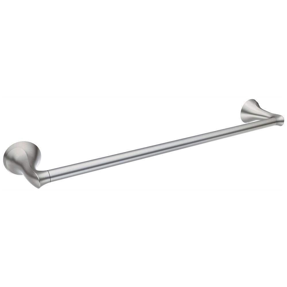 Moen Darcy 24 in. Towel Bar with Press and Mark in Brushed Nickel