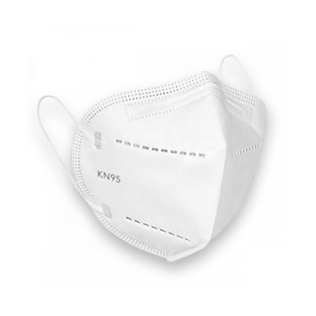 [50 PACK] White Face Mask With Nose Clip and adjustable Ear Loop