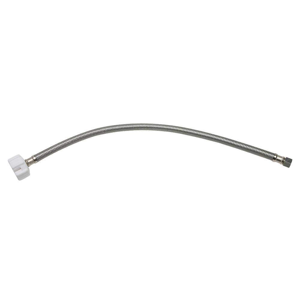 Fluidmaster 3/8 in. x 7/8 in. x 1.67 ft. Stainless Steel Click Seal Toilet Connector