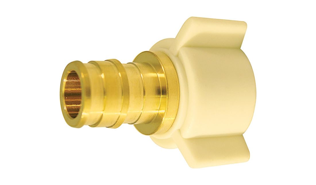 CONBRACO EPXFA12S Expansion PEX-A 1/2" pex X 1/2" pex Brass Female Swivel Adapter