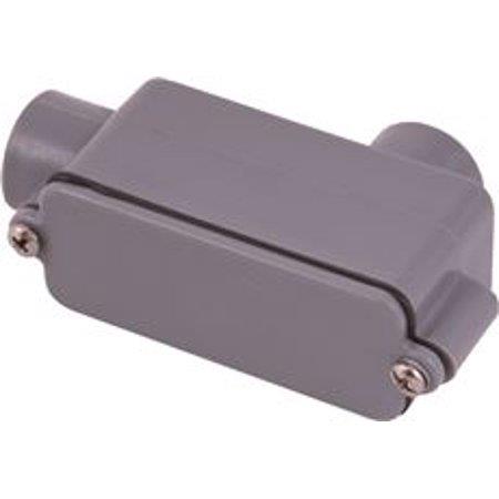 Conduit Body, PVC, Gray