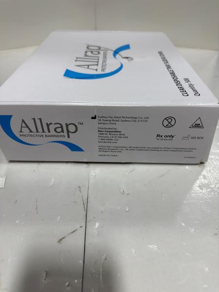 Allrap Clear Disposable Tray Sleeve Covers 500 Ct