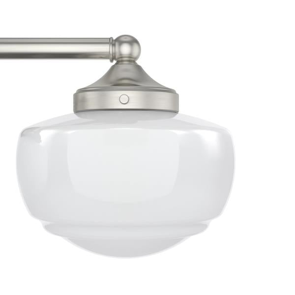 Hunter Fan Company 19460 Saddle Creek Vanity Light, Brushed Nickel