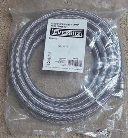 Universal Icemaker 12FT Polymer Braided Icemaker (EVERBILT)