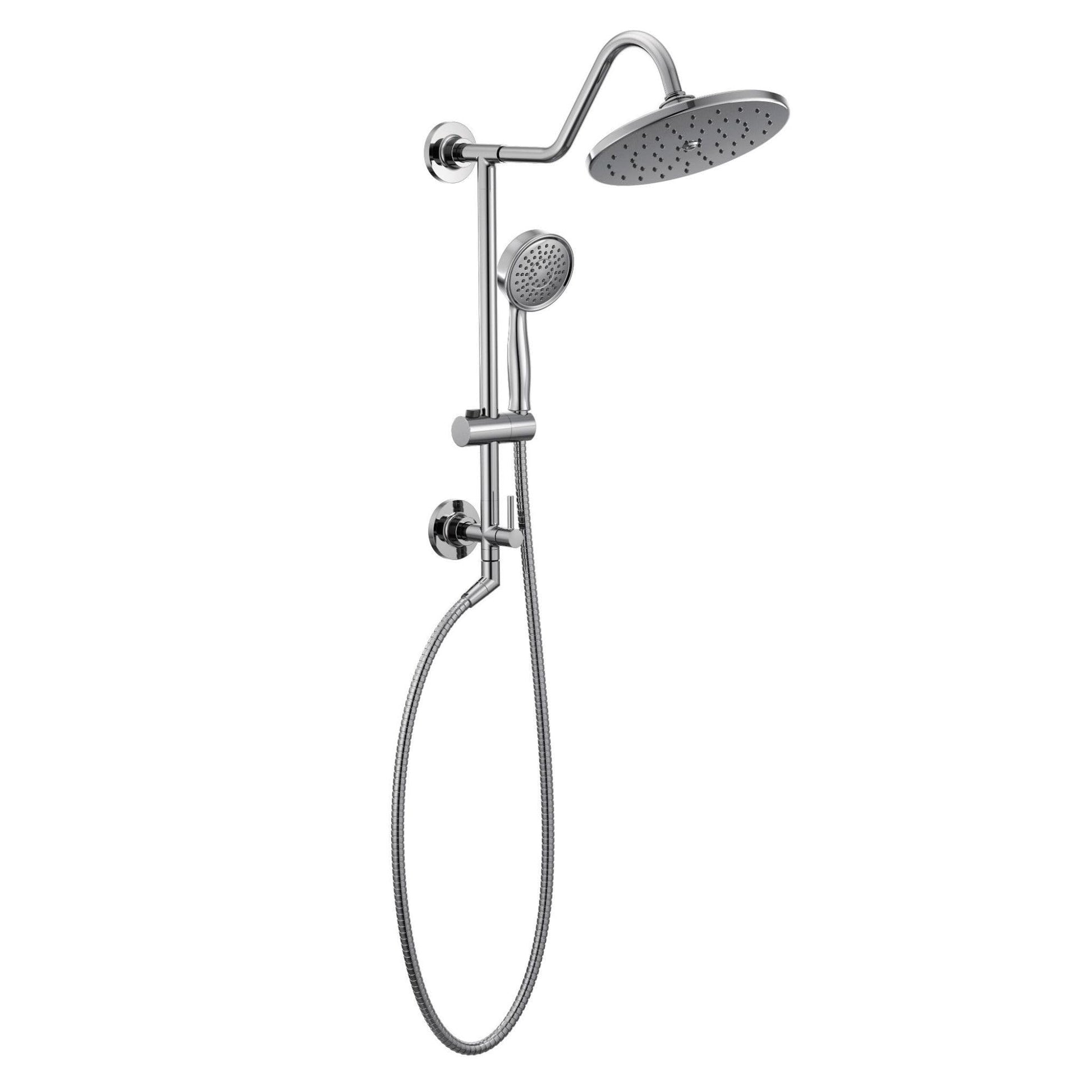 Moen Waterhill Chrome 14-Inch Replacement Extension Curved Shower Arm, S113
