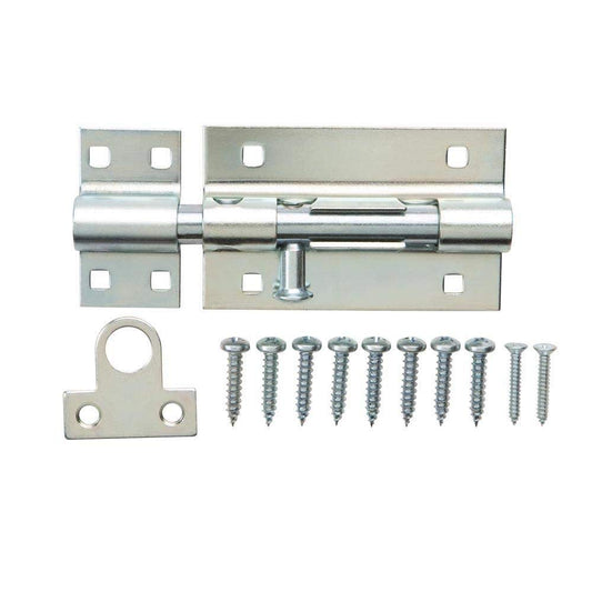Everbilt 5 in. Zinc-Plated Heavy Duty Barrel Bolt