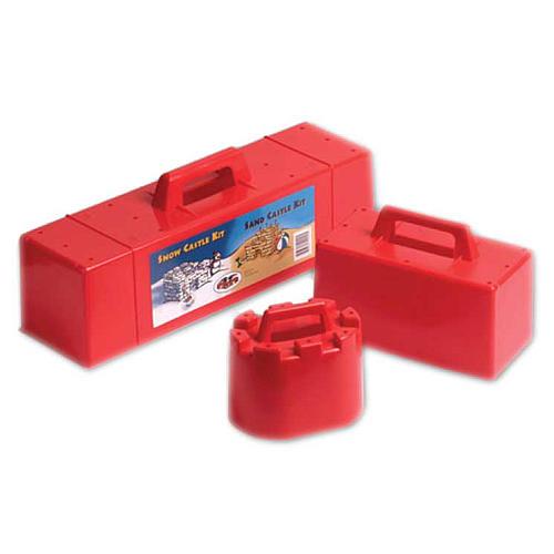 Flexible Flyer S-20 Snow Castle Kit 3 Piece Snow & Beach Sand Fort Builder Set