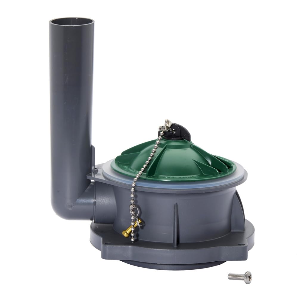 American Standard 3280.040-0070A 4-Inch Flush Valve Assembly for Champion One-Piece Toilets(Compatible ONLY with SELECT Champion 4 One-Piece toilet), Black