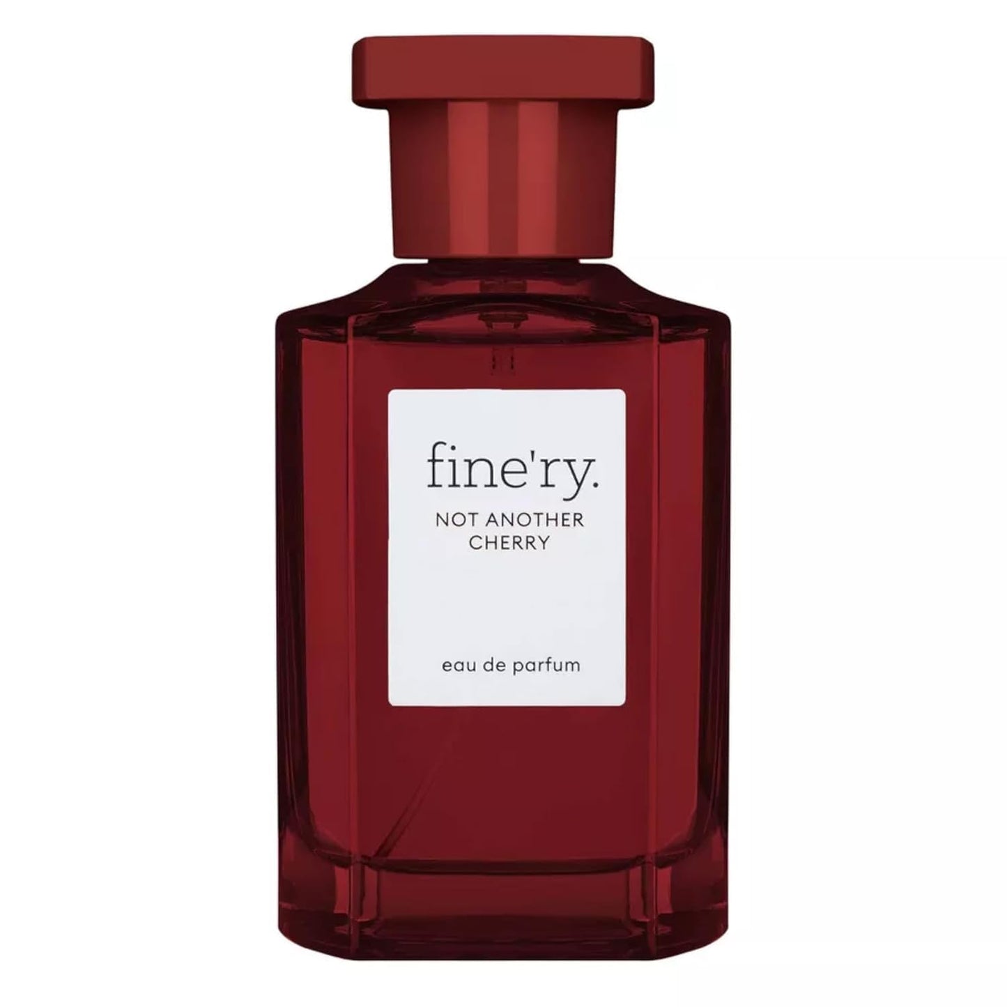 Fine'ry Cherry Almond Eau de Parfum - Not Another Cherry Long-Lasting Perfume for Women - Rose, Almond Amaretto? - Rich, Fruity-Floral, Gourmand, Full Size Hair Body Fragrance, Gift for Her (60mL)