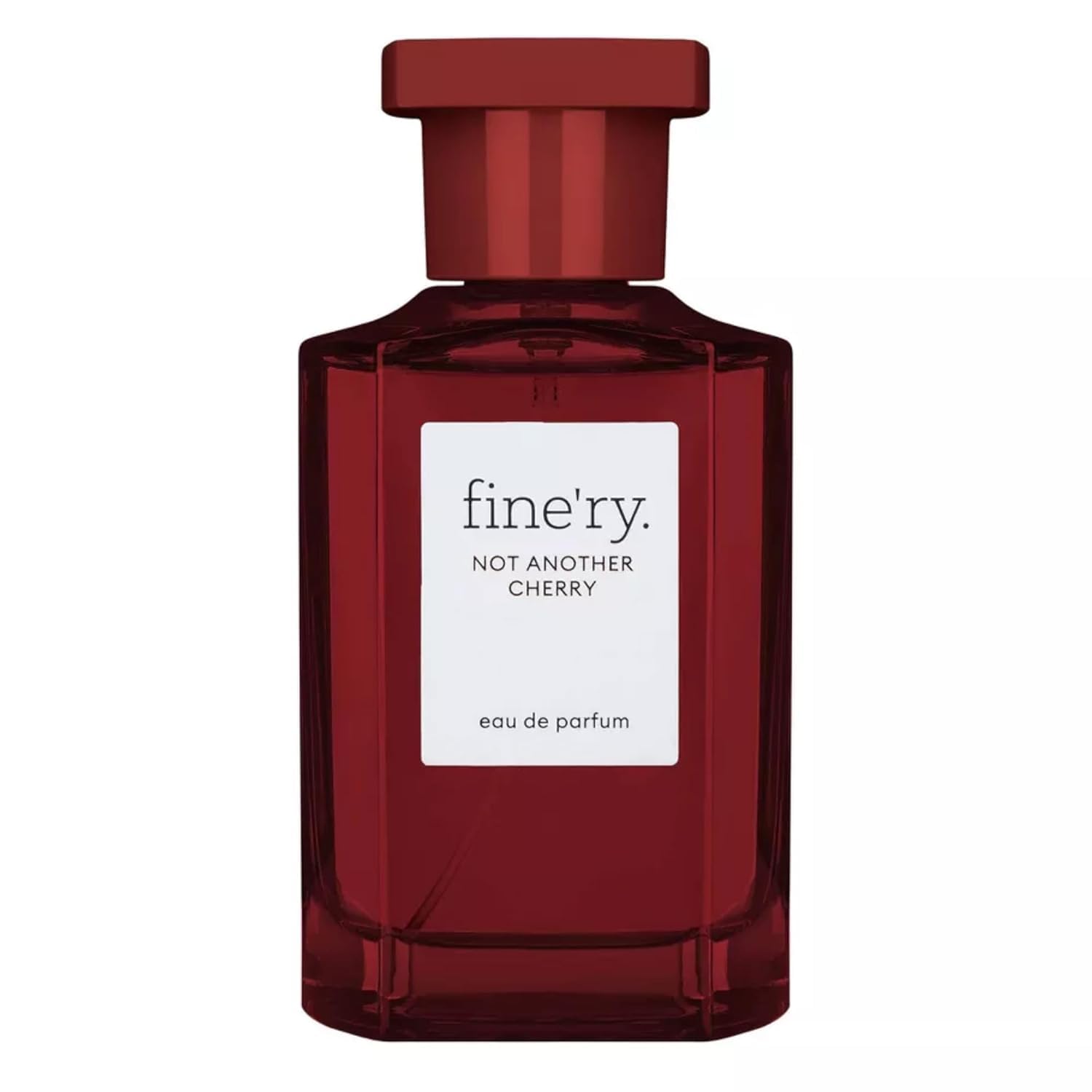 Fine'ry Cherry Almond Eau de Parfum - Not Another Cherry Long-Lasting Perfume for Women - Rose, Almond Amaretto? - Rich, Fruity-Floral, Gourmand, Full Size Hair Body Fragrance, Gift for Her (60mL)