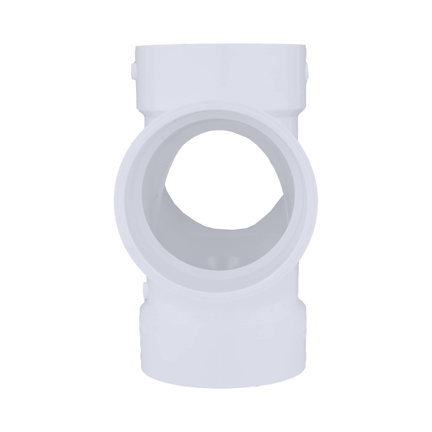 TEE DBL SAN PVC 4" by Charlotte MfrPartNo PVC004281200HA