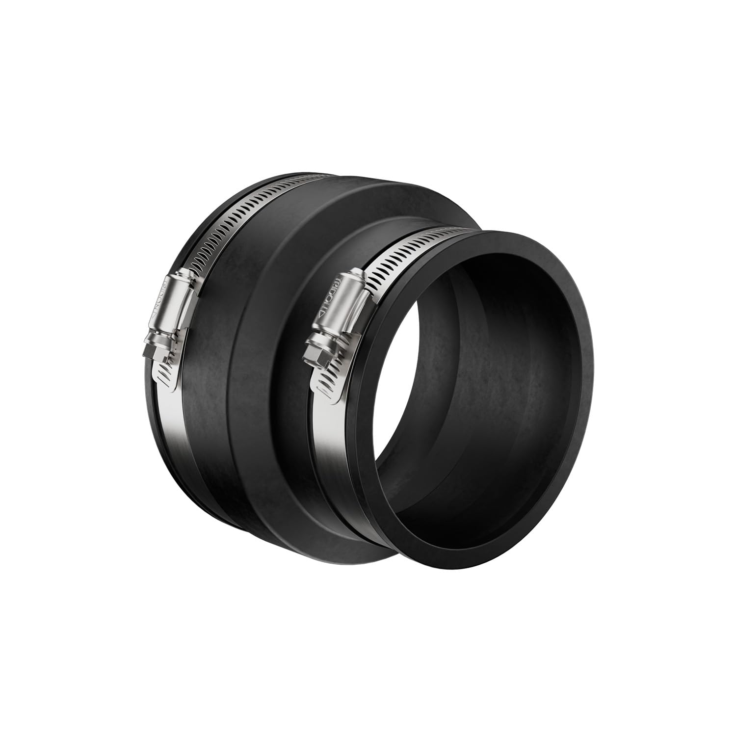 Fernco P1056-54 Flexible PVC Pipe Coupling for Cast Iron, Plastic or Steel to Cast Iron, Plastic or Steel Plumbing Connections