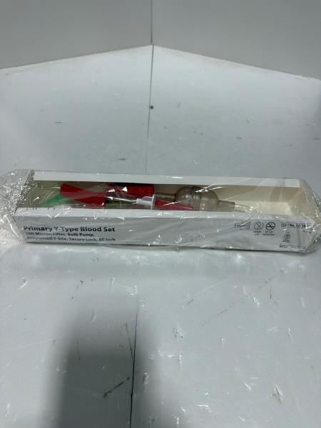 ICU Medical Primary Y-Type Blood Set 80 Inch