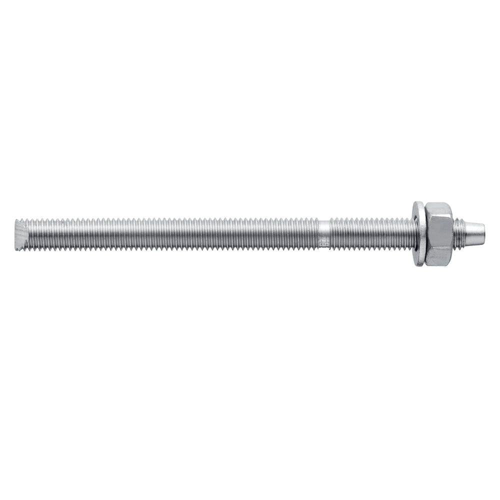 Hilti 5/8 in. x 8 in. HAS-B Threaded Steel Rods (10-Piece)