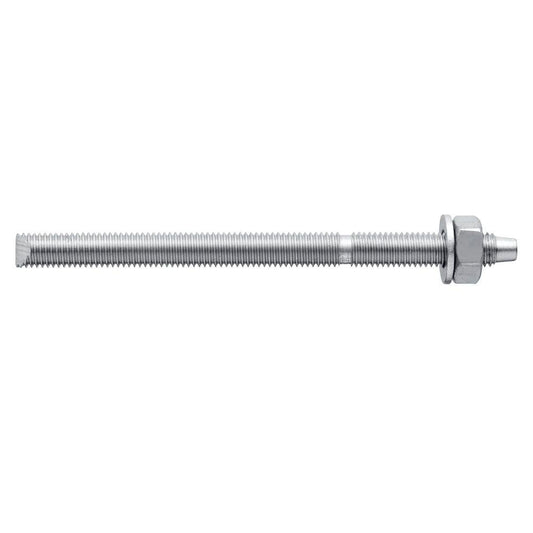Hilti 5/8 in. x 8 in. HAS-B Threaded Steel Rods (10-Piece)