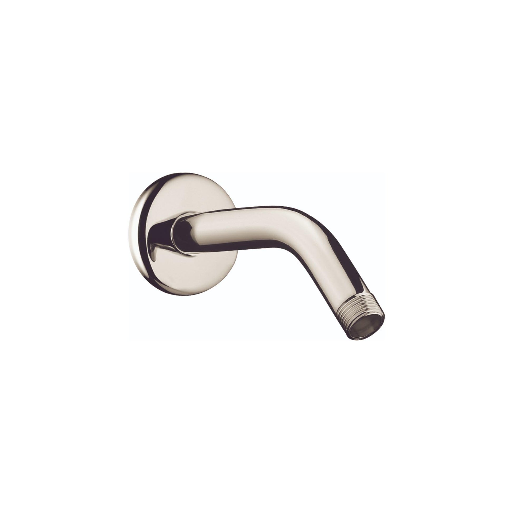 hansgrohe Replacement 6-inch Modern Showerarm in Polished Nickel, for Wall Mount Showerhead, 27411833