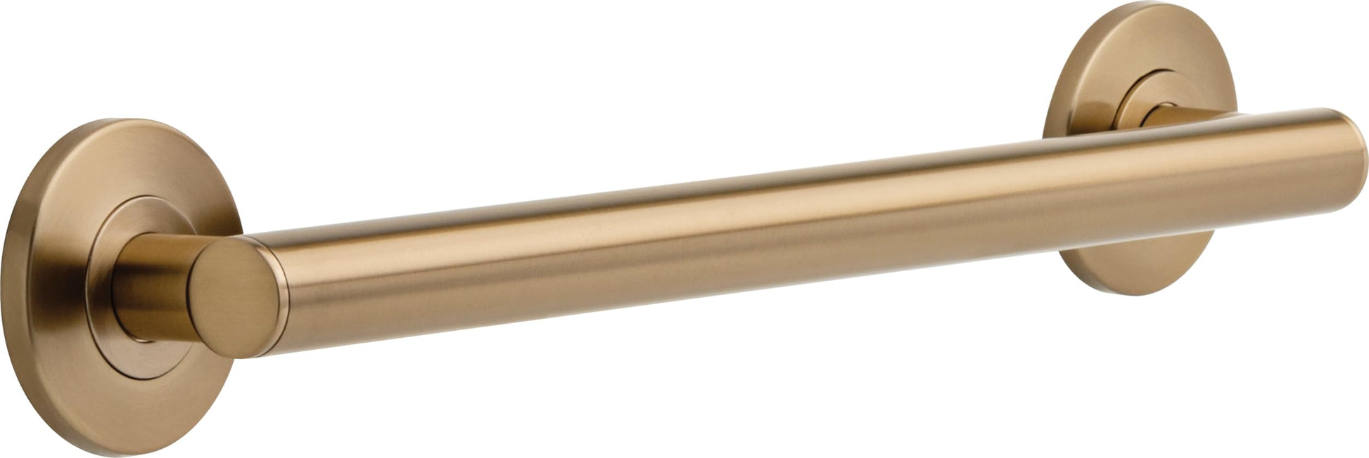 Delta Contemporary (1-Pack) 18" Shower Grab Bar Seniors ADA Compliant Champagne Bronze 450 lb Capacity Bathroom Safety Handle for Shower, Bathtub | Wall Mounted Balance Assist, Grip Bar 41818-CZ