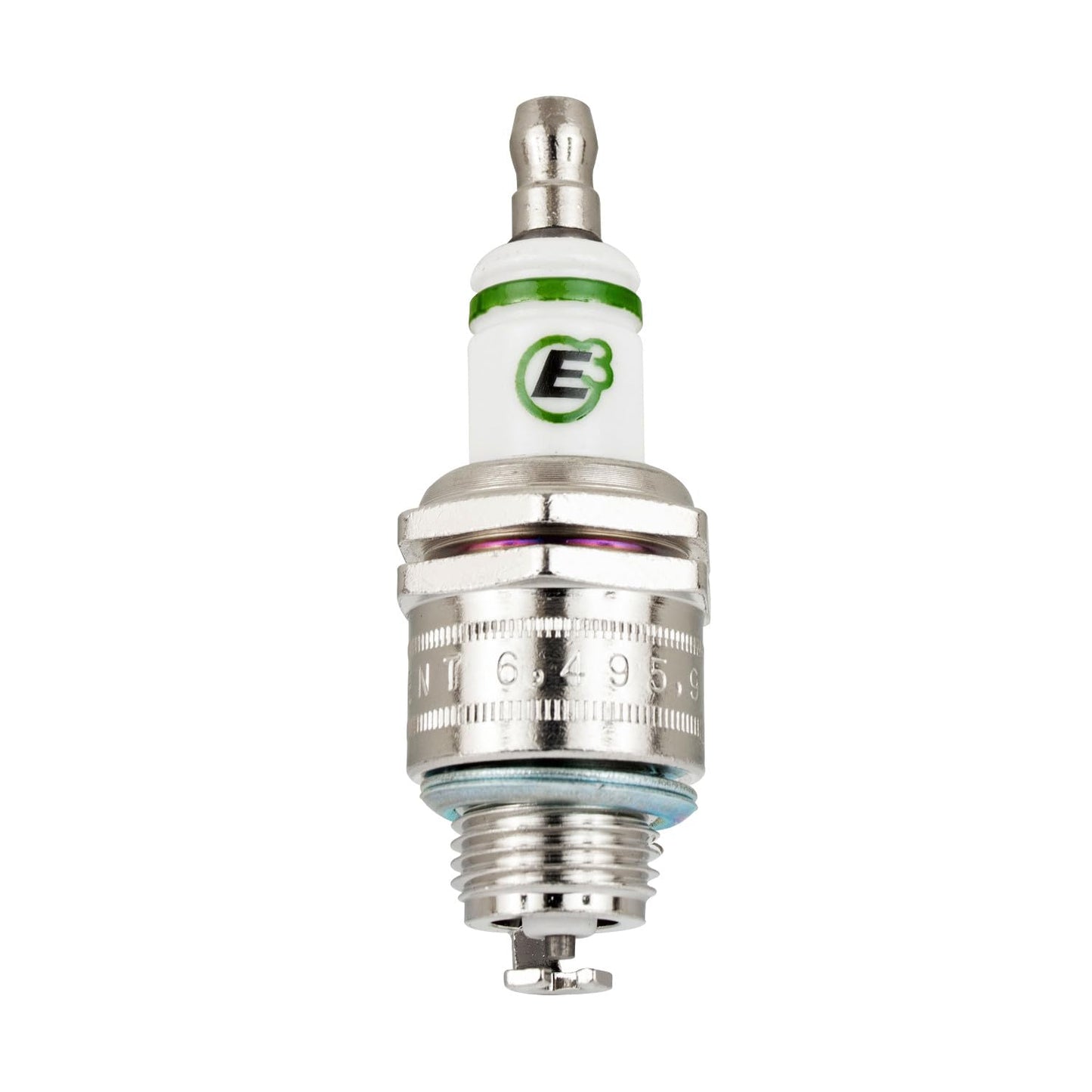 E3 Spark Plugs E3.10 Premium Lawn and Garden Spark Plug with DiamondFIRE Technology, 14mm, 0.375-inch Reach, Gasket Seat, Pack of 1