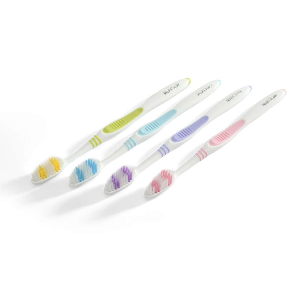 MediChoice Toothbrush, Premium Angled Head, 40 Tuft (Box of 144)