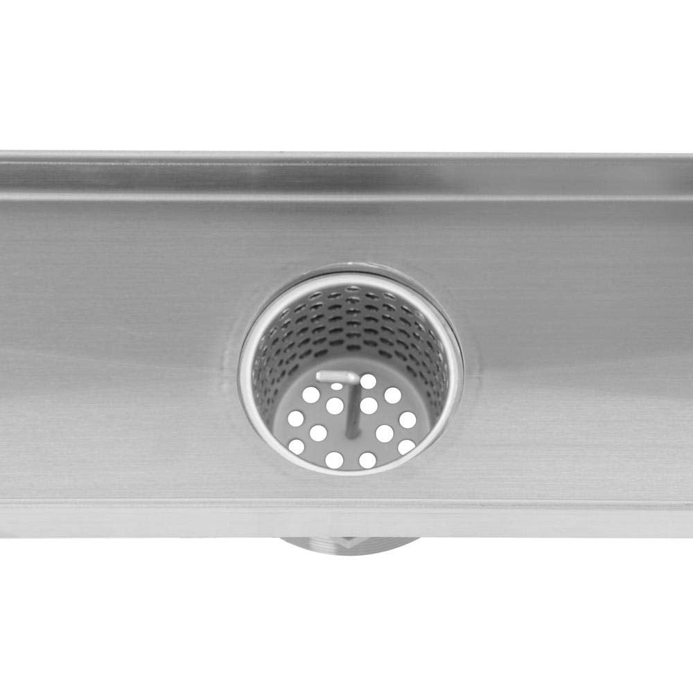 Designline 24 in. Stainless Steel Linear Shower Drain Tile-in Grate