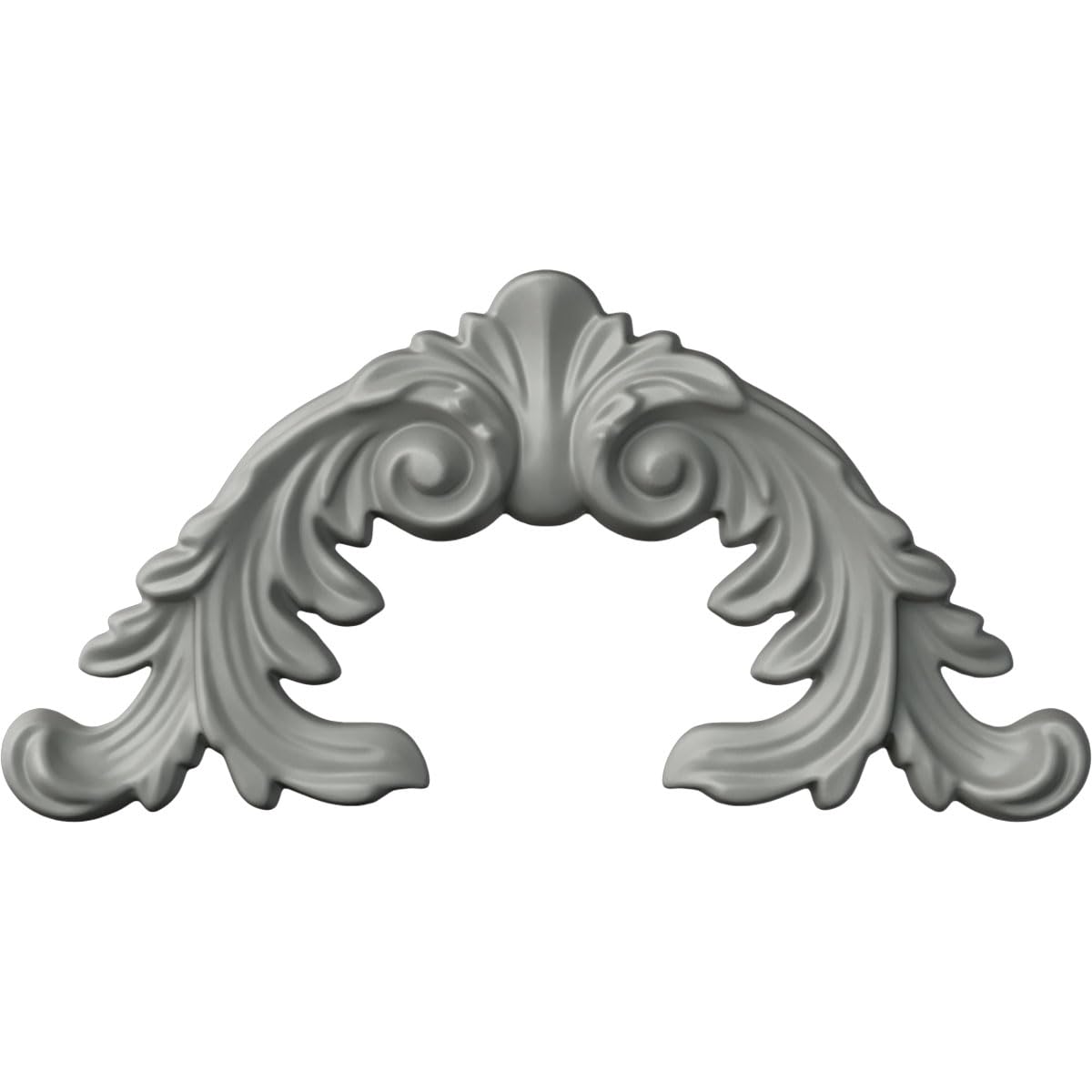 Ekena Millwork ONL08X04X01NE Needham Urethane Onlays, 8 7/8"W x 4 1/2"H x 1"P, Primed
