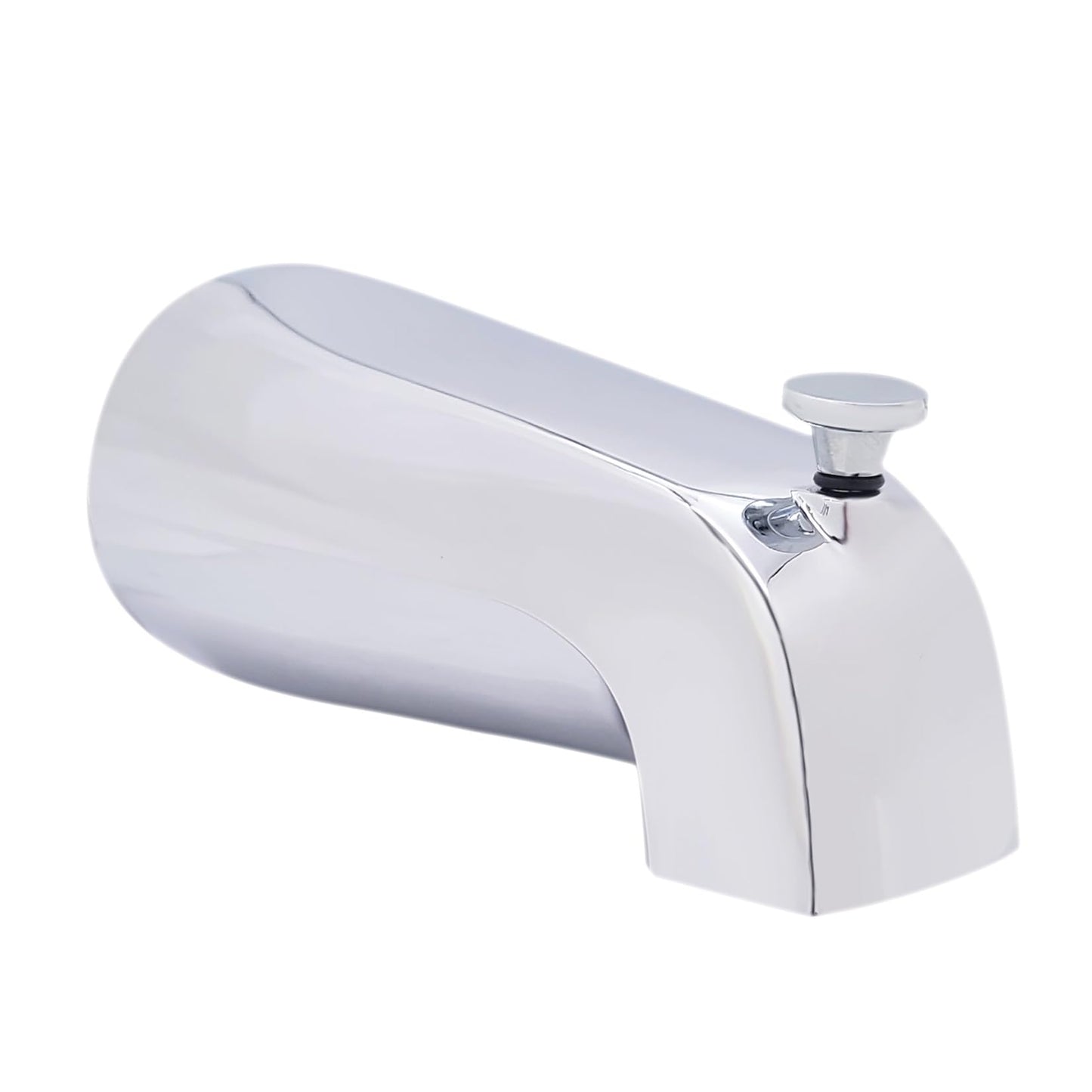 Westbrass Nose Diverter 5-1/2" Tub Spout, Polished Chrome, D311-26