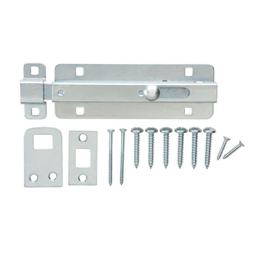 Everbilt 6-1/2 in. Zinc Plated Heavy Duty Spring Bolt