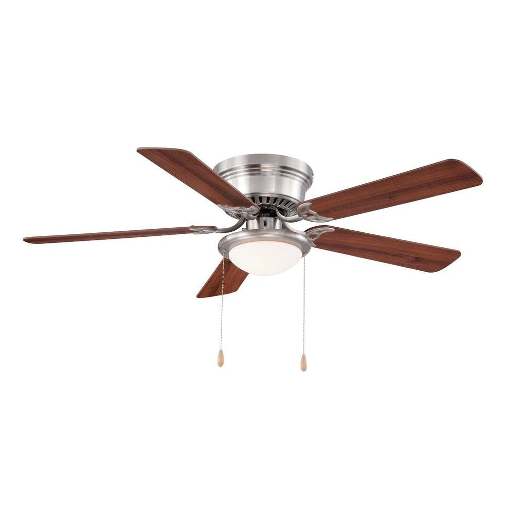 HARDWARE ONLY for Hugger 52 in. LED Indoor Brushed Nickel Ceiling Fan with Light Kit