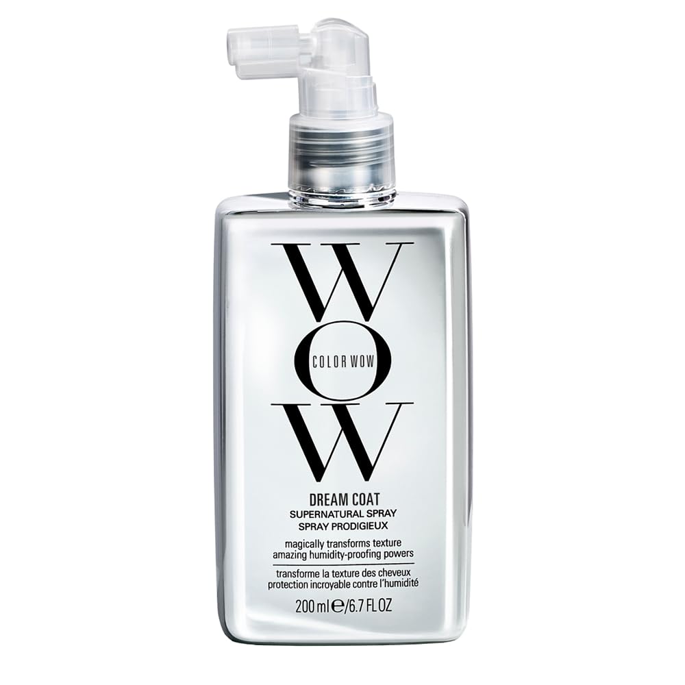 COLOR WOW Dream Coat – Anti-Humidity Frizz Control Spray for Glass Hair