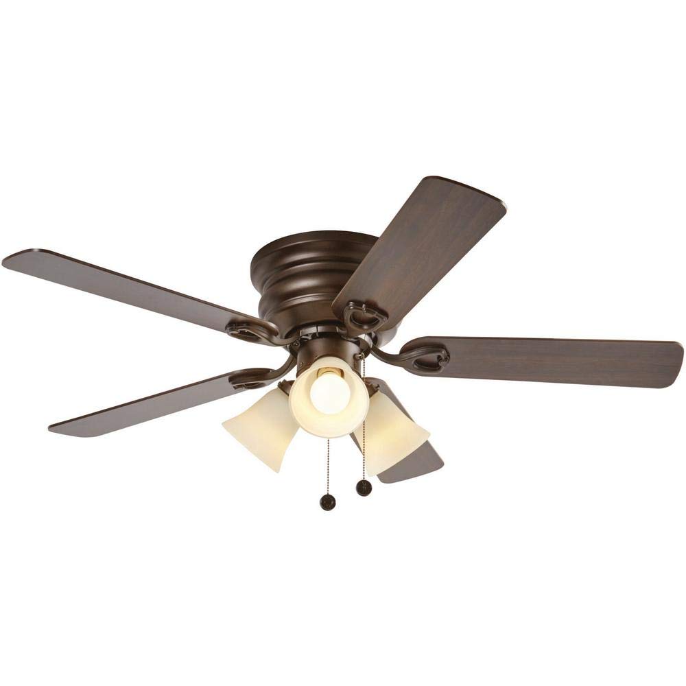 Clarkston II 44 in. ORB Ceiling Fan MOTOR AND LIGHT KIT ONLY