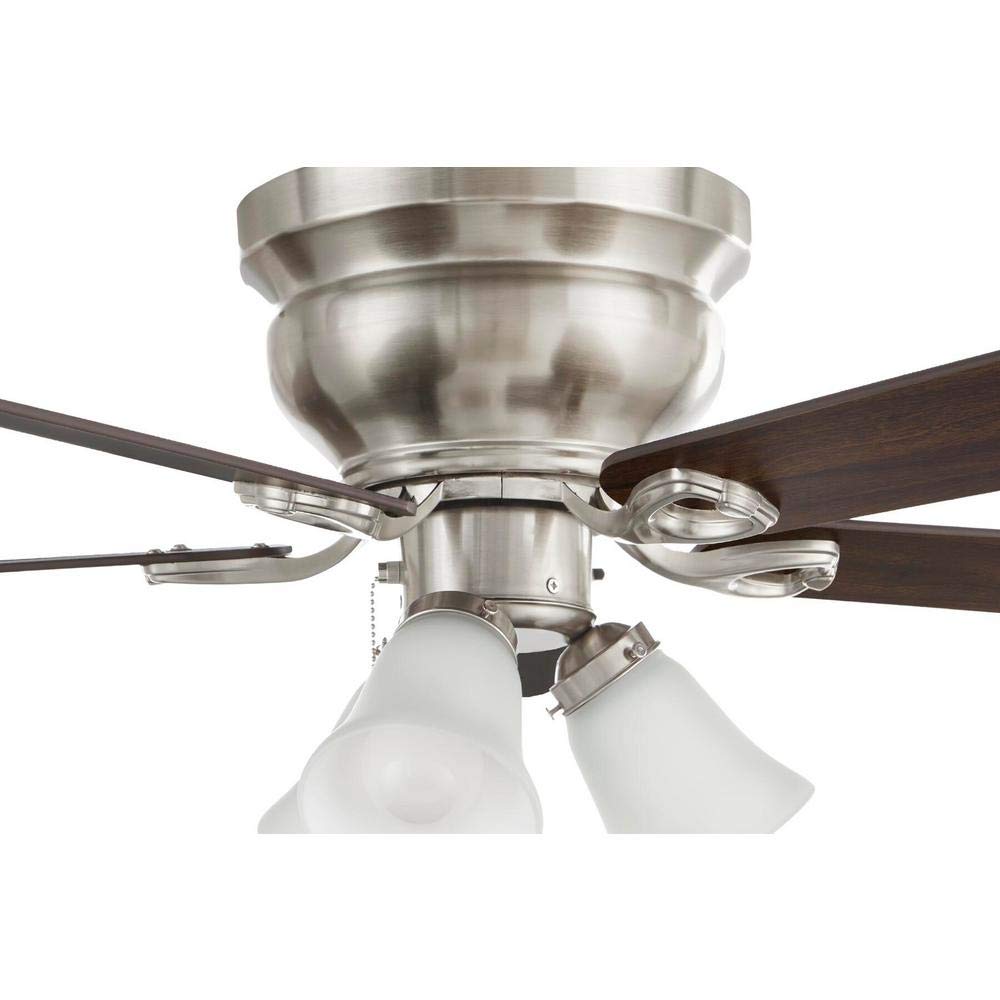 PARTS - GLASS SHADE (1) ONLY FOR Clarkston II 44 in. LED Indoor Brushed Nickel Ceiling Fan with Light Kit SW18030 BN