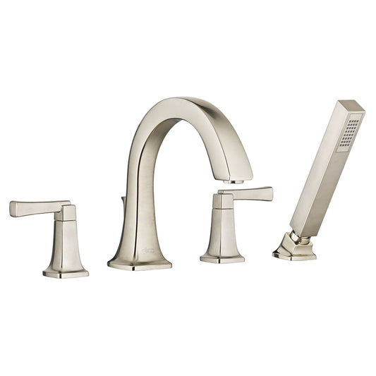 American Standard T353901.295 Townsend Roman Tub Faucet with Personal Shower for Flash Rough-in Valves, Brushed Nickel