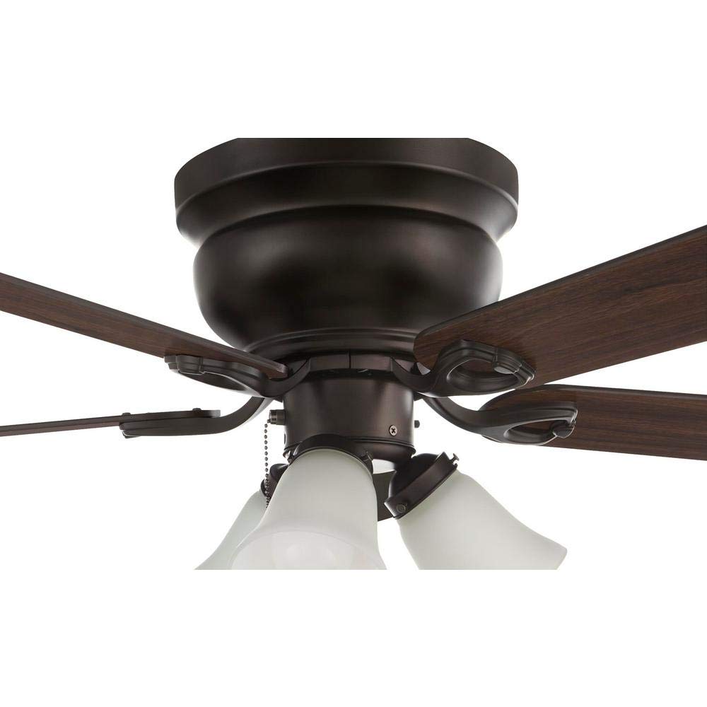 Clarkston II 44 in. ORB Ceiling Fan MOTOR AND LIGHT KIT ONLY
