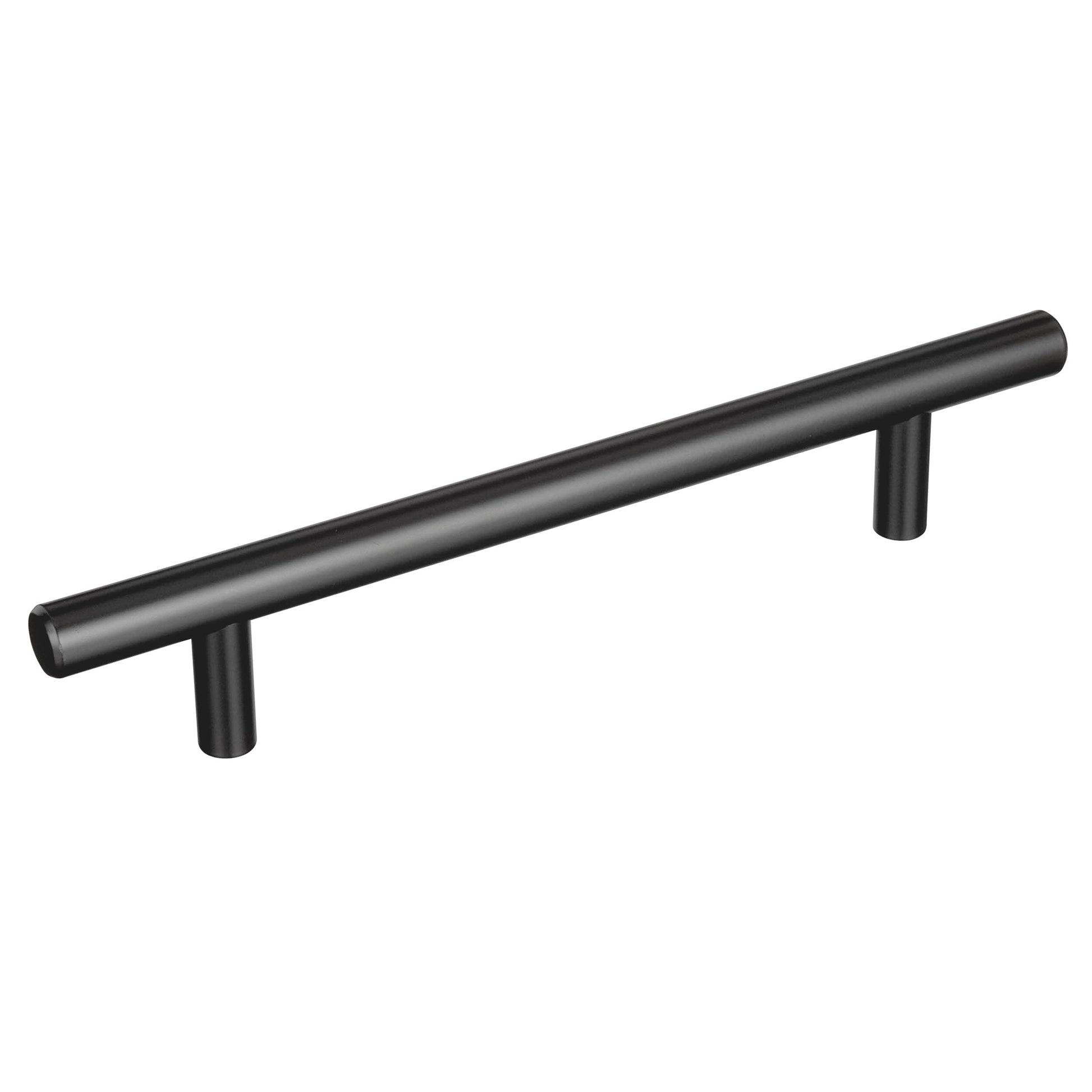 Amerock Bar Pulls 5-1/16 inch (128 mm) Center-to-Center Matte Black Cabinet Pull - 10 Pack, 10BX40517MB