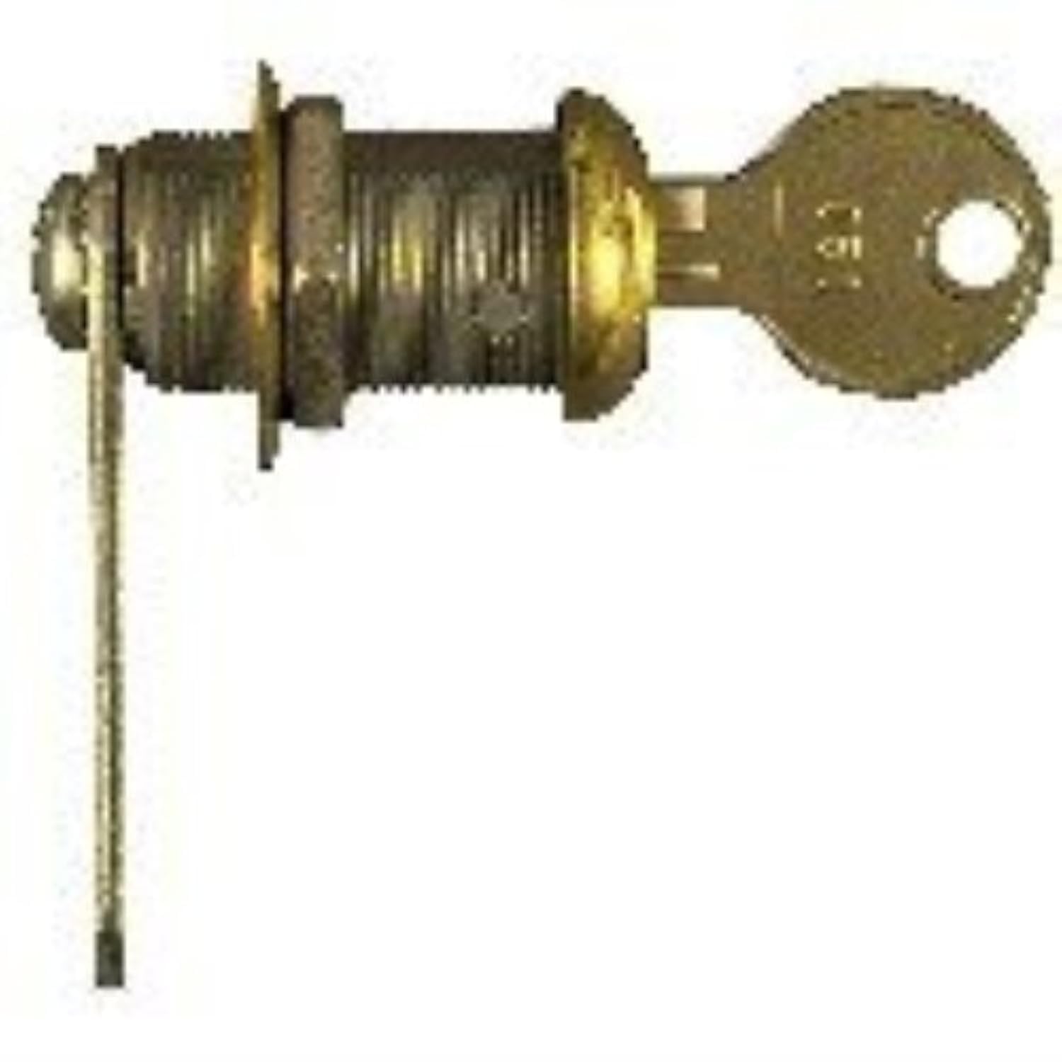 Stanley N239-186 3/4" Utility Lock, Small, Brass