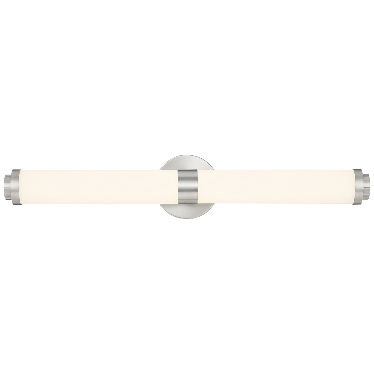 Aqua 4.5 in. Brushed Gold Vanity Light Bar with Opal Glass Shade