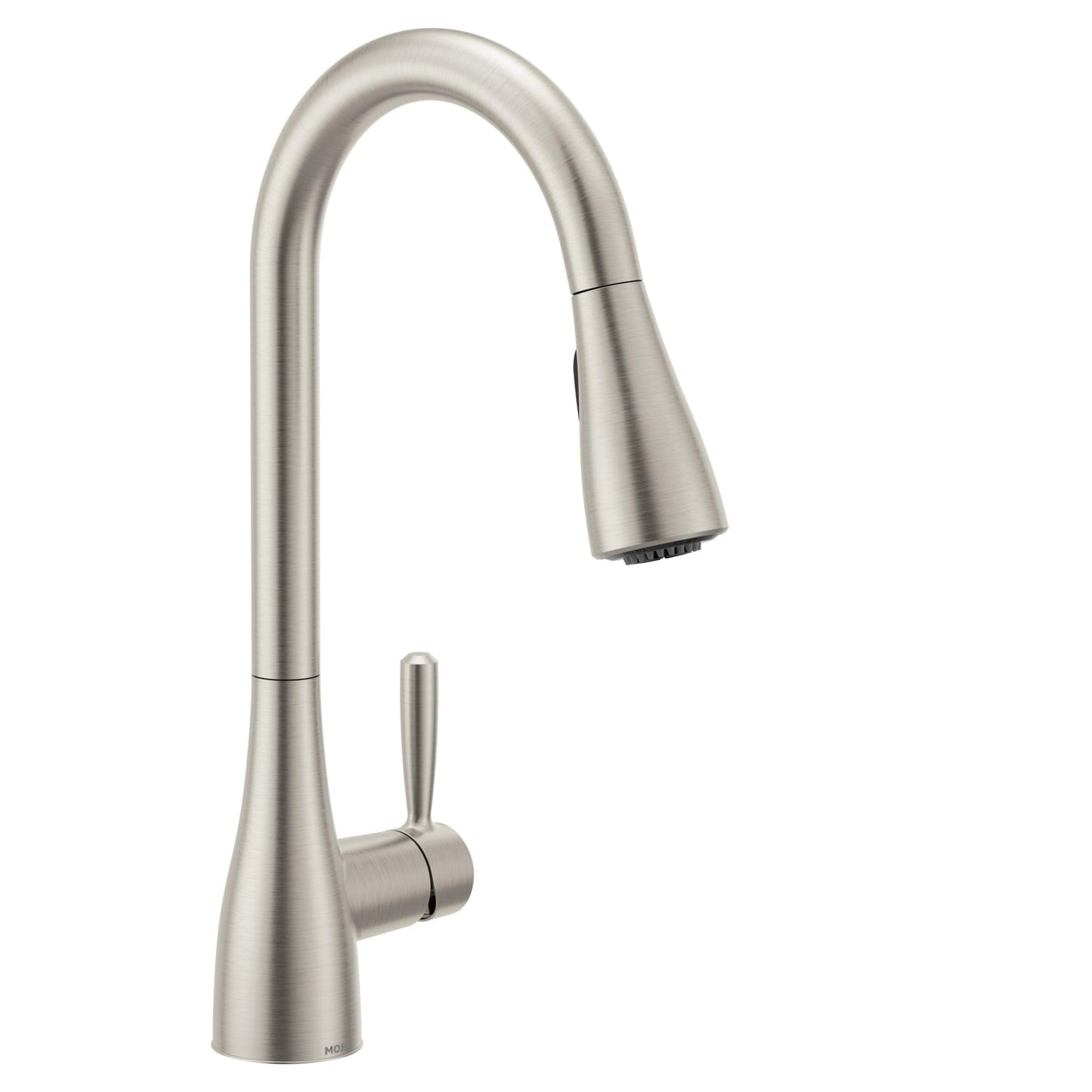 Moen Shoreway Single Handle Pull-Down Kitchen Faucet with Power Clean and Reflex, Spot Resist Stainless, 87236SRS