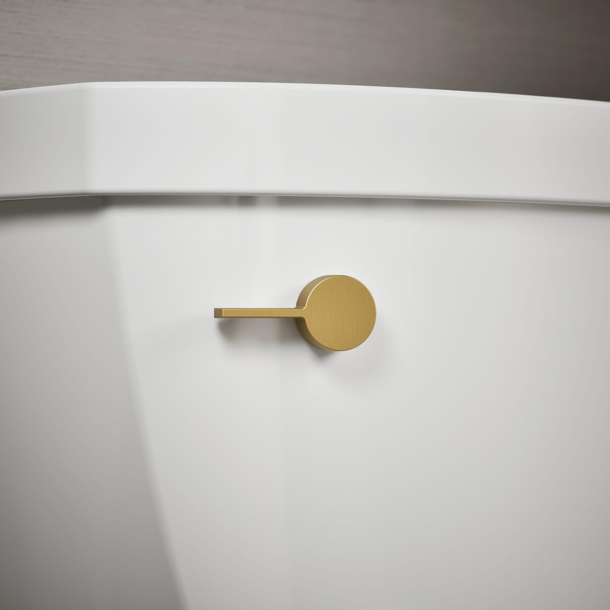 KOHLER 9466-L-2MB Cimarron 9466-Hand Trip, Vibrant Brushed Moderne Brass