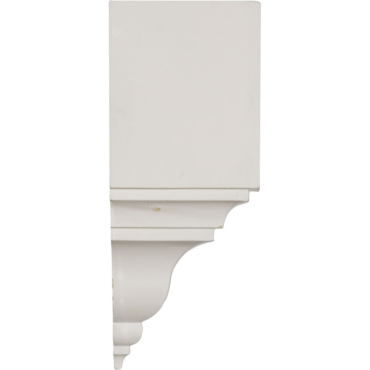 Endurathane Universal Inside Corner for Moulding Profiles, 3 1/8"P x 3 1/8"W x 7 3/4"H (Less than 3 1/8"P and 3 7/8"H), Factory Primed
