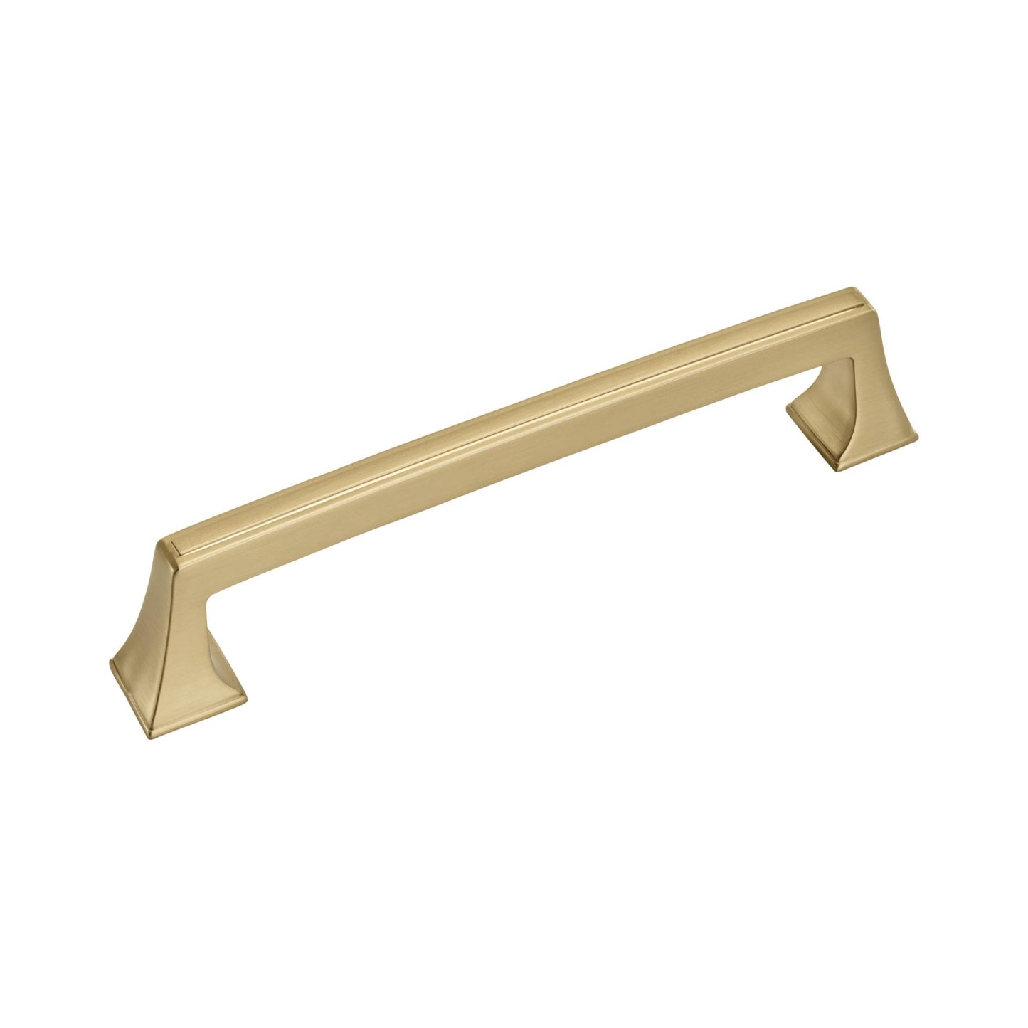 Amerock | Cabinet Pull | Champagne Bronze | 6-5/16 inch (160 mm) Center-to-Center | Mulholland | 1 Pack | Drawer Pull | Drawer Handle | Cabinet Hardware