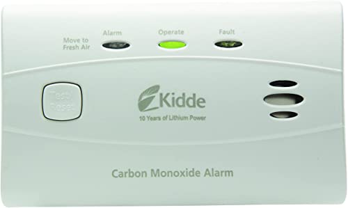 Kidde C3010 Sealed Lithium Battery Power Carbon Monoxide Alarm - 21010045