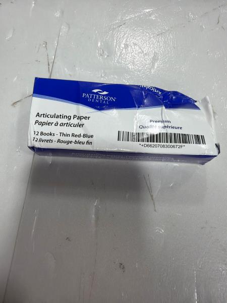 Patterson Dental Articulating Paper 12 Books