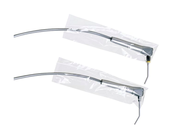 Pinnacle 3760 Air/Water Syringe Barrier Sleeves Clear Plastic 2.5" X 10" 500/Bx