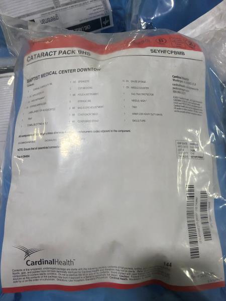 Cardinal Health Cataract Pack SEYHFCPBMB