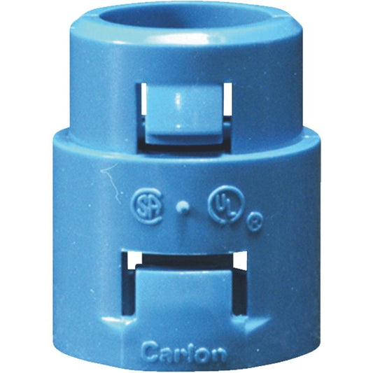 Thomas & Betts A253E-CAR 3/4-Inch ENT Smurf Terminator Adapter, Blue